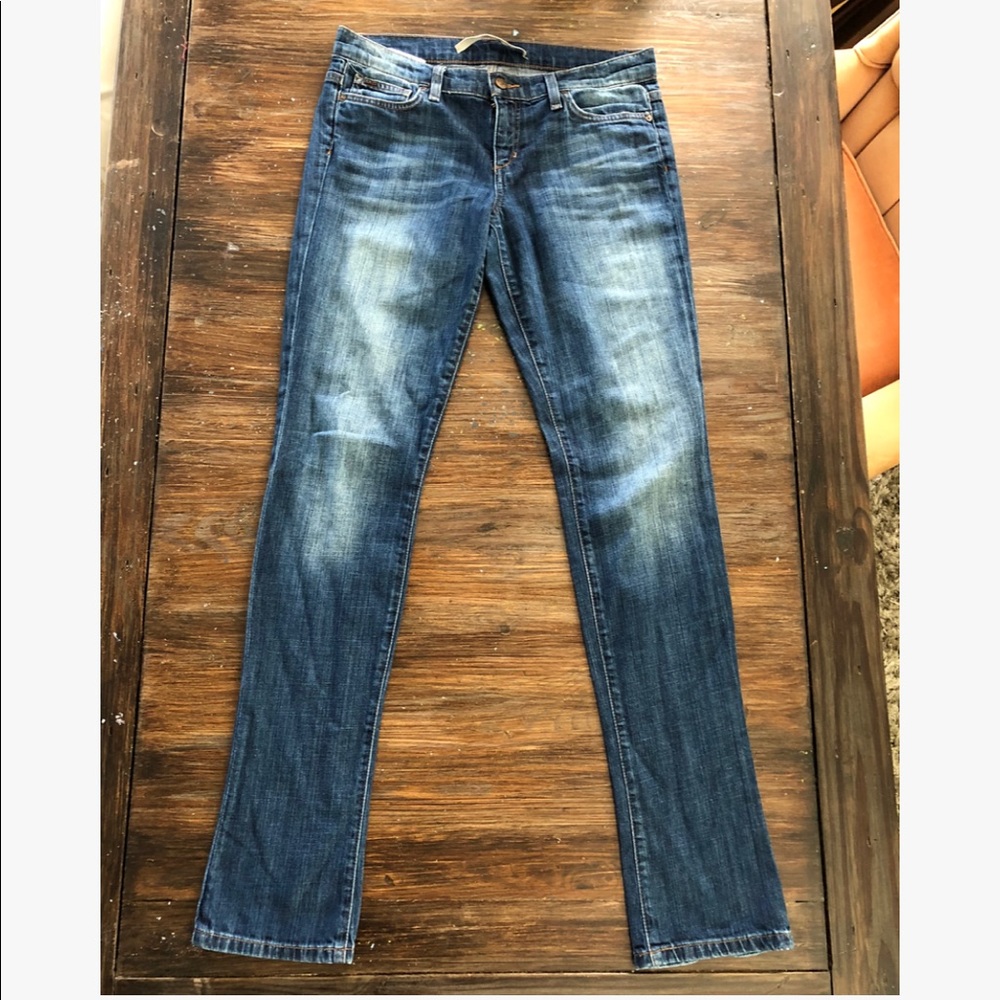 Joes Jeans Cigarette fit sz: 27 these jeans are wore to perfection - Picture 2 of 7